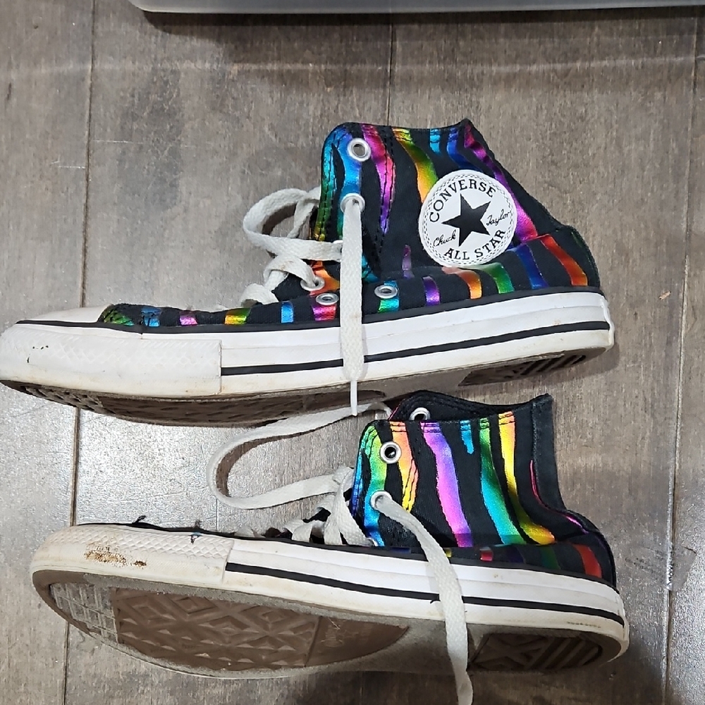 Converse Kids Multicolor High-Top Sneakers